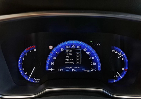 Toyota Corolla cena 83900 przebieg: 10700, rok produkcji 2020 z Kraków małe 596